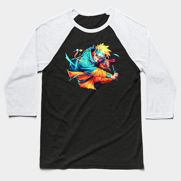 naruto uzumaki - naruto Baseball T-Shirt by emhaz